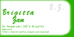 brigitta zam business card